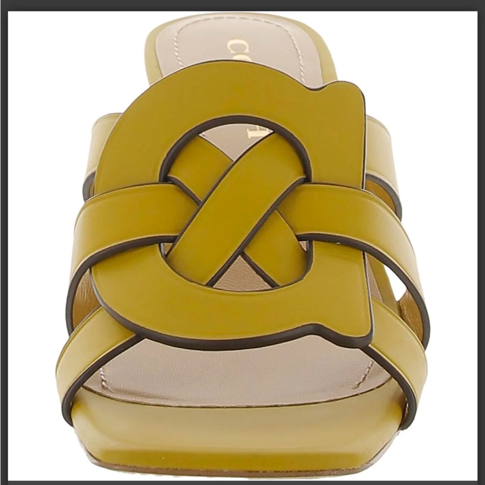 Coach Yellow Sandals - Picture 4 of 11
